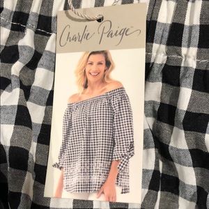 Off the shoulder shirt